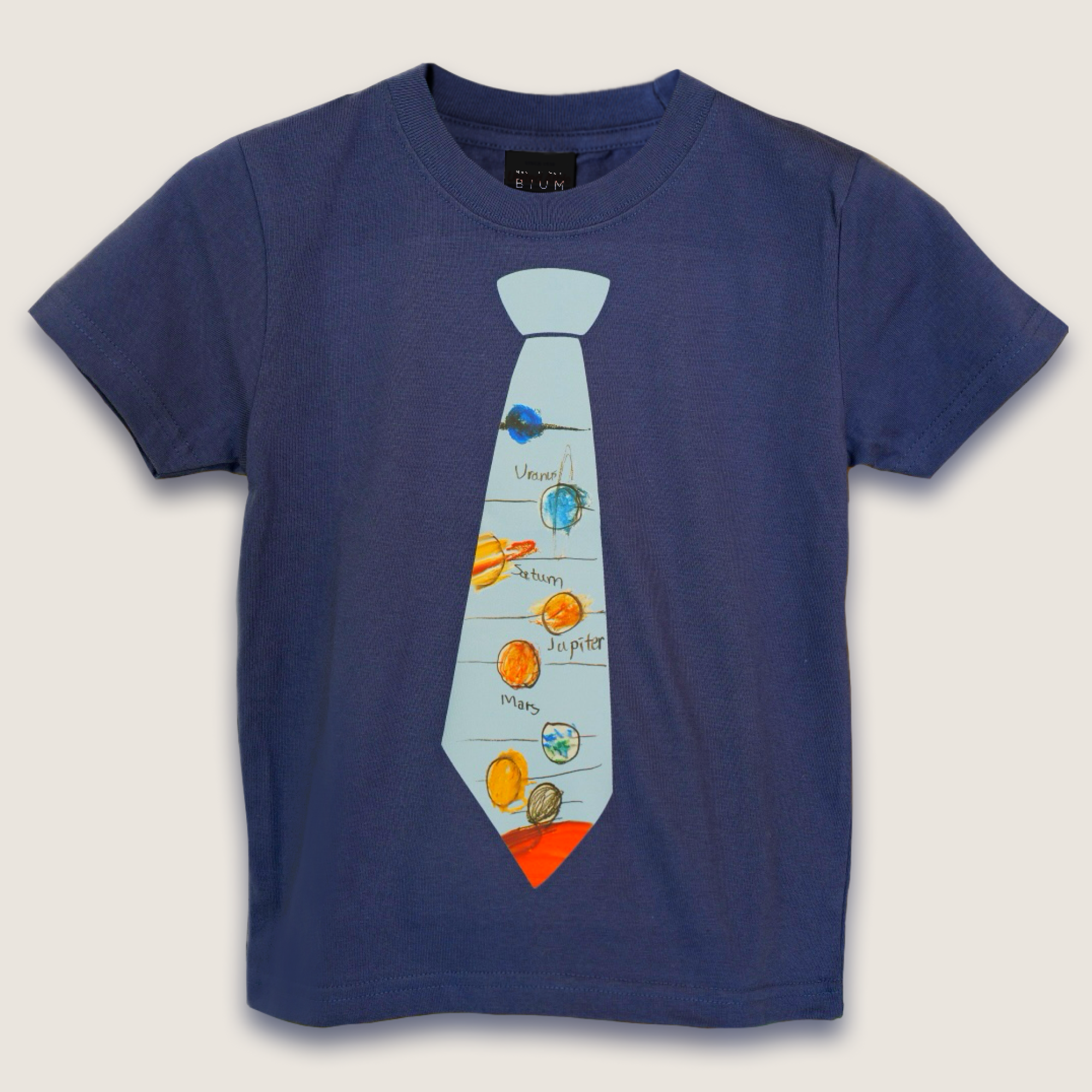 宇宙ネクタイTシャツ