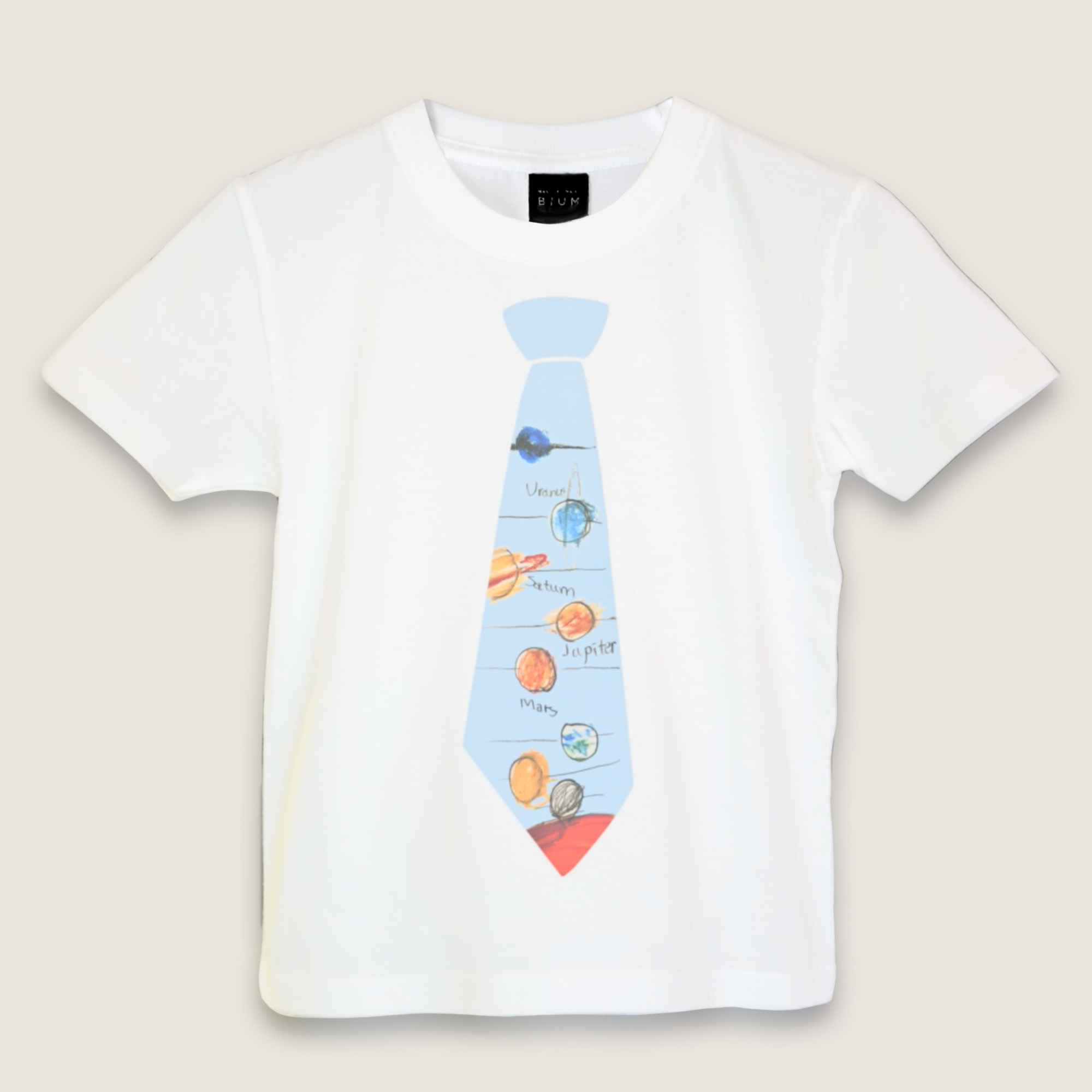 宇宙ネクタイTシャツ